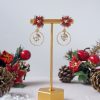 poinsettia bauble 1